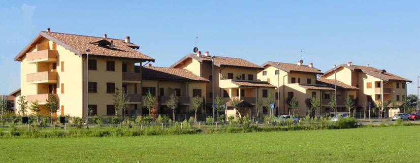 2009  Cassina de Pecchi  (Milano) Edilizia convenzionata in località Sant’Agata: 30 unità residenziali